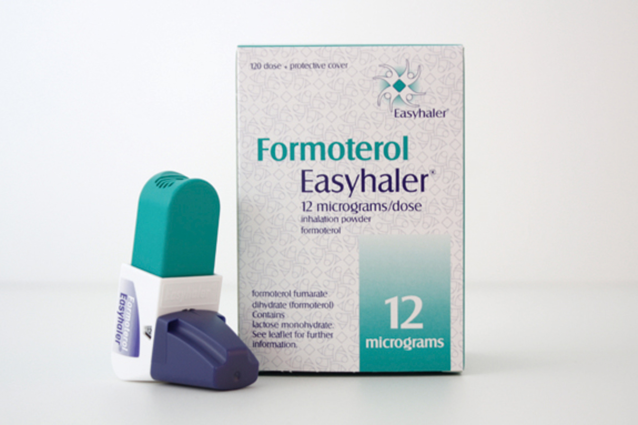 Formoterol Easyhaler 12 dry powder inhaler (Orion Pharma (UK) Ltd) 120 dose