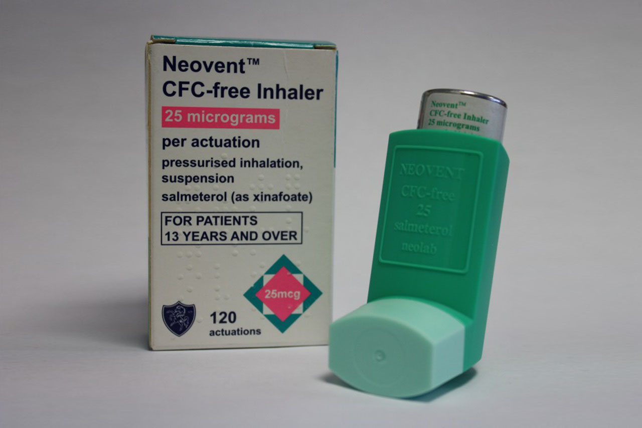 Neovent 25 inhaler CFC free (Kent Pharmaceuticals Ltd) 120 dose