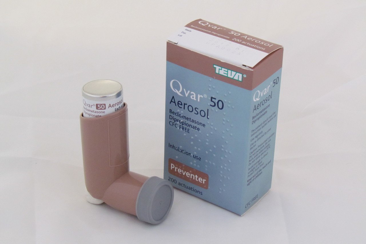 Qvar 50 inhaler (Teva UK Ltd) 200 dose