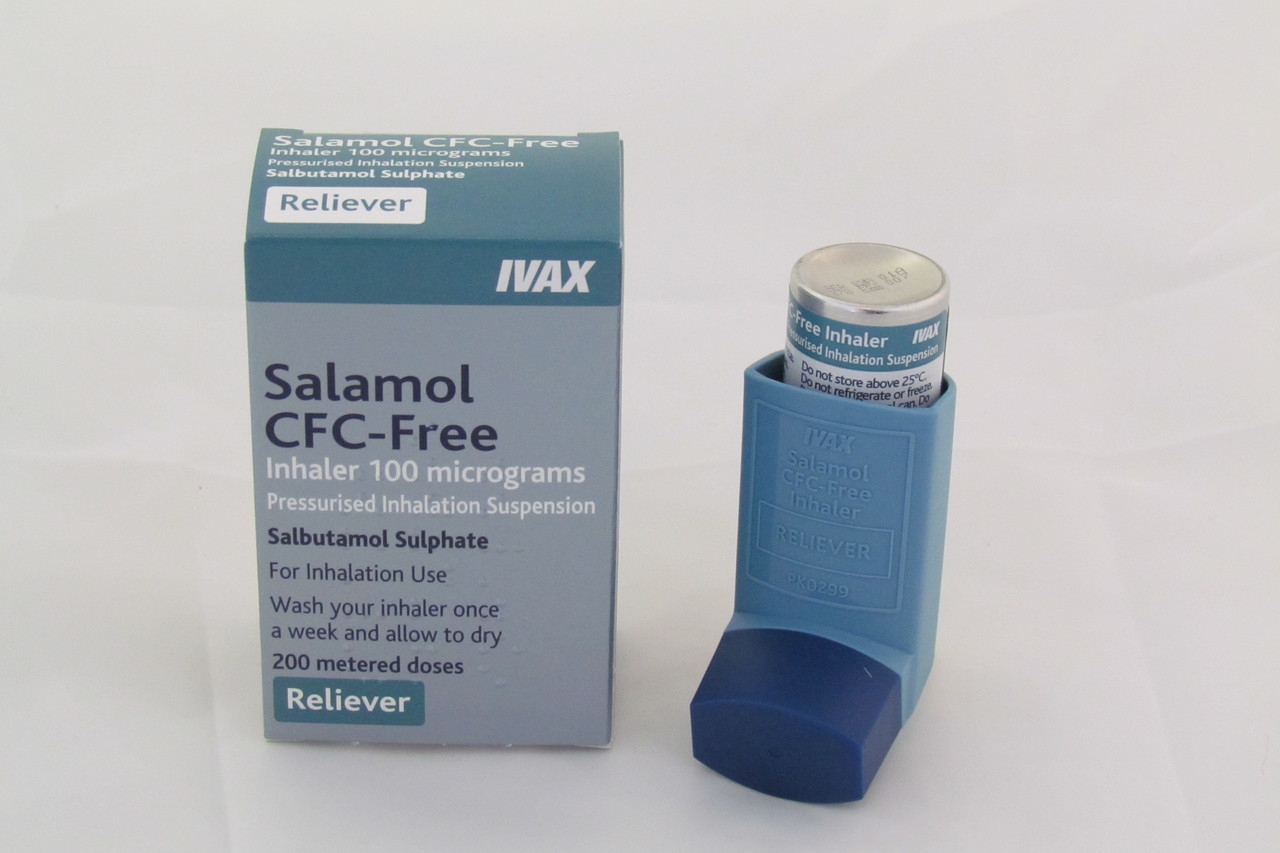 Salamol 100 inhaler CFC free (Teva UK Ltd) 200 dose