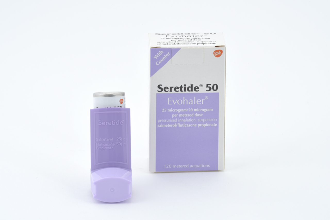 Seretide 50 Evohaler (GlaxoSmithKline UK Ltd) 120 dose
