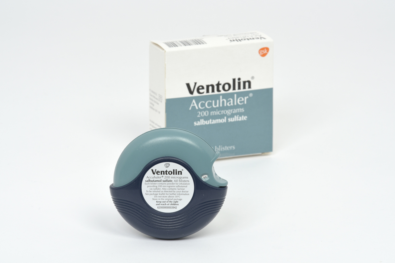 Ventolin 200 Accuhaler (GlaxoSmithKline UK Ltd) 60 dose