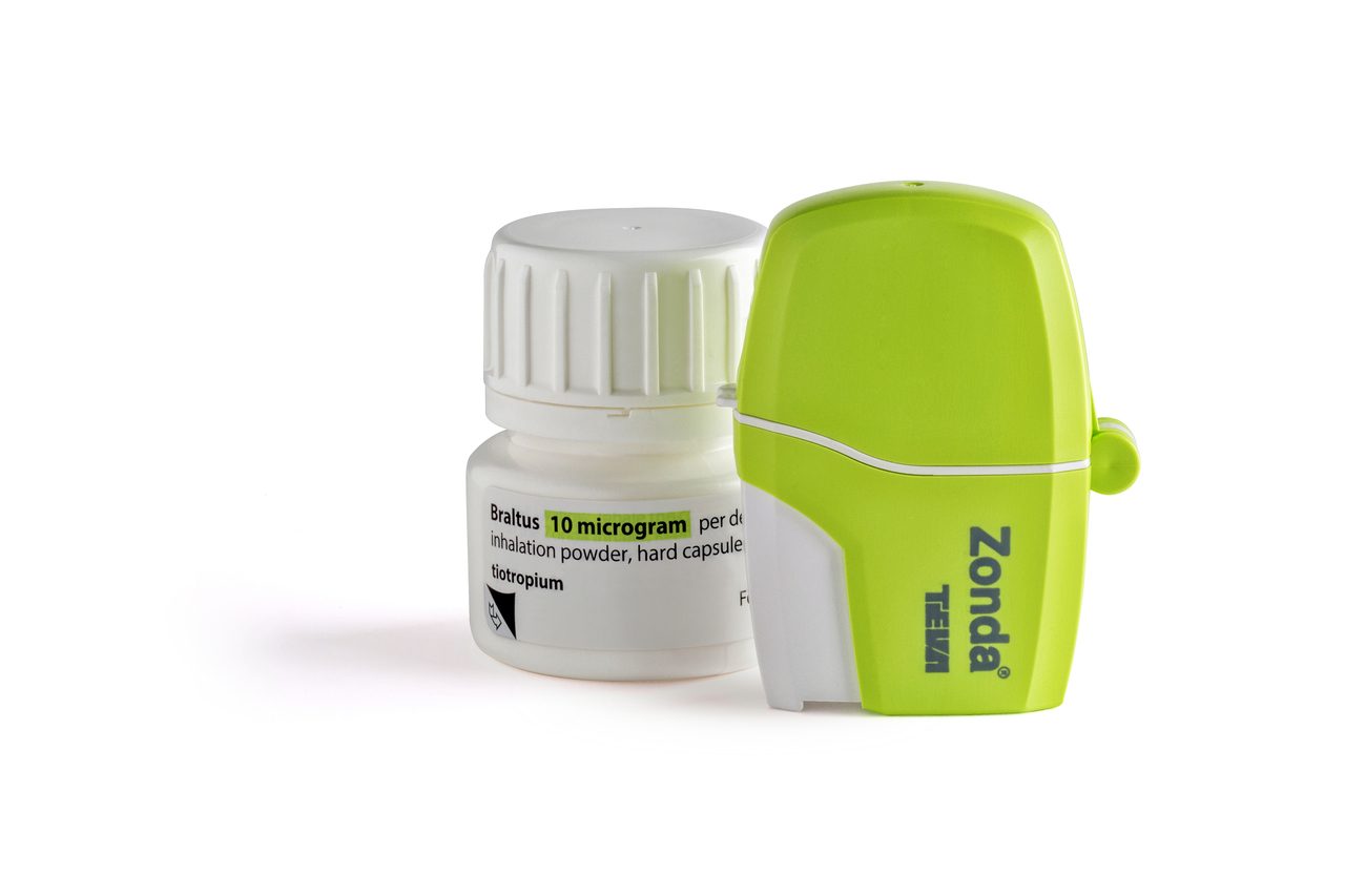 Braltus 10microgram inhalation powder capsules with Zonda inhaler (Teva ...