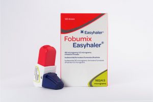 Fobumix Easyhaler 160micrograms / dose  /  4.5micrograms / dose dry powder inhaler (Orion Pharma (UK) Ltd) 60 dose