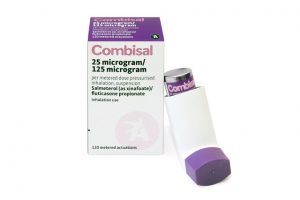 Combisal 25micrograms / dose  /  125micrograms / dose inhaler (Aspire Pharma Ltd) 120 dose