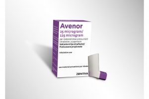 Avenor 25micrograms / dose  /  125micrograms / dose inhaler (Zentiva Pharma UK Ltd) 120 dose