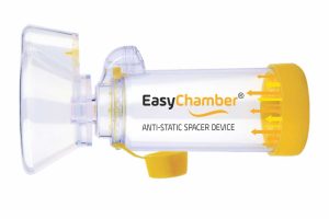 EasyChamber Spacer with child mask (TriOn Pharma Ltd) 1 device